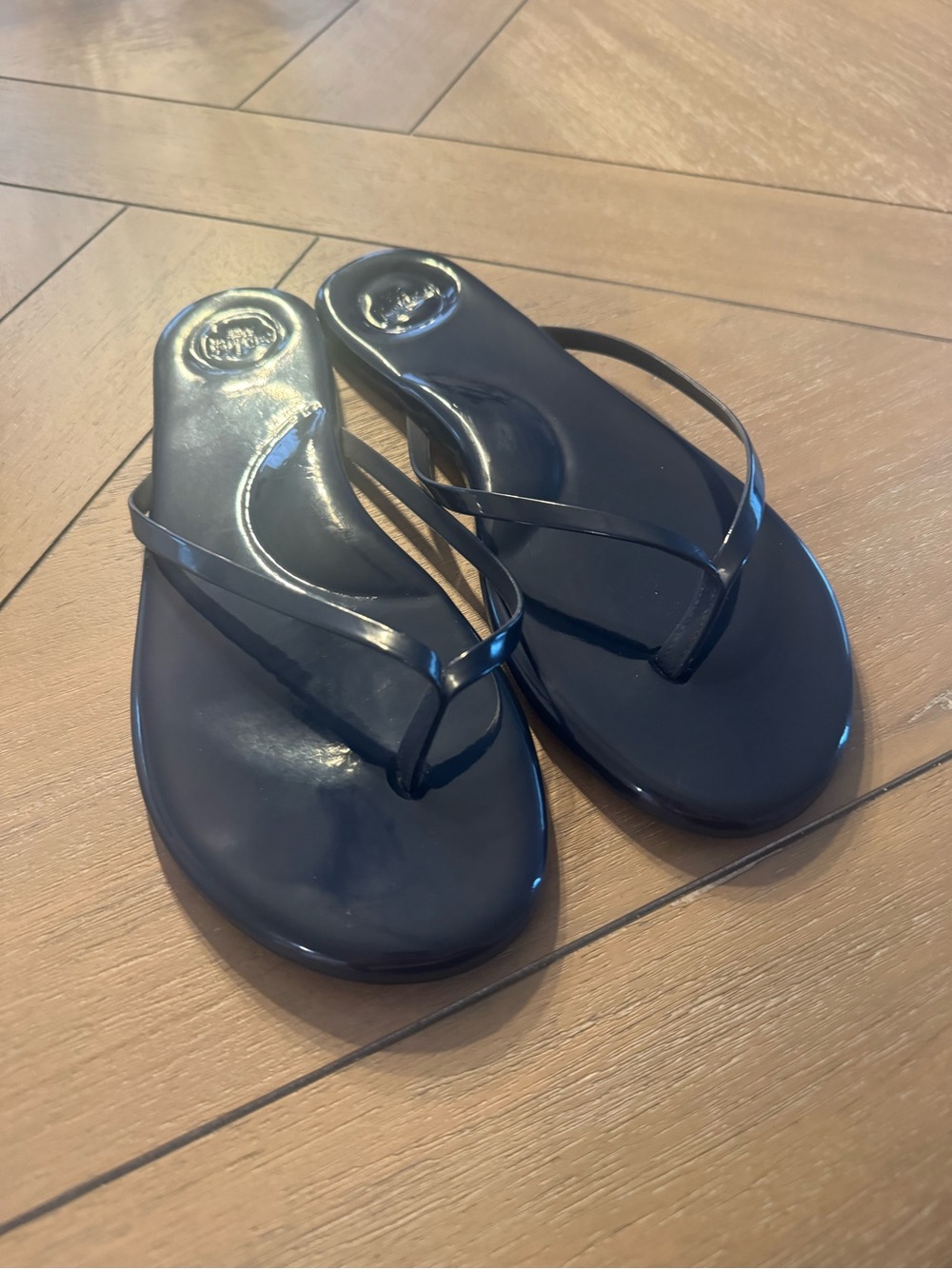 Soléi Sea Navy Flip Flop Sandals - Picture 5 of 12